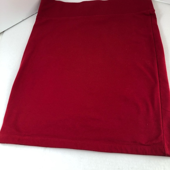FOREVER 21  SIZE M/M RED SKIRT SHORT - Picture 6 of 6